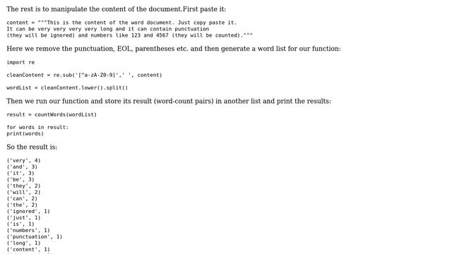 List and count unique words from a Word document (2 Solutions!!) смотреть онлайн