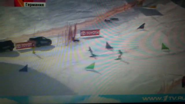 СПОРТ.Андрей Соболев выиграл этап Кубка мира по сноуборду смотреть онлайн