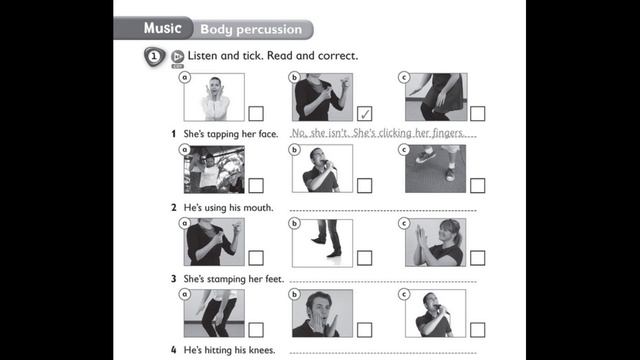 Kid's Box 4, Unit 3, AB p 34, exercise 1 смотреть онлайн