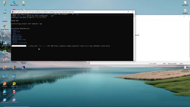 How to Install Next js on Windows 10/11 [2023] Create First Next js Project смотреть онлайн
