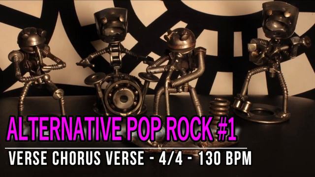 130 BPM - Alternative Pop Rock #1 - 4/4 Drum Track - Metronome - Drum Beat смотреть онлайн