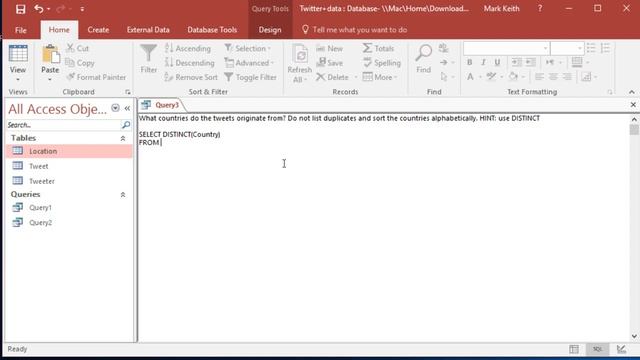 Learn SQL: Query 28: Select DISTINCT() values смотреть онлайн