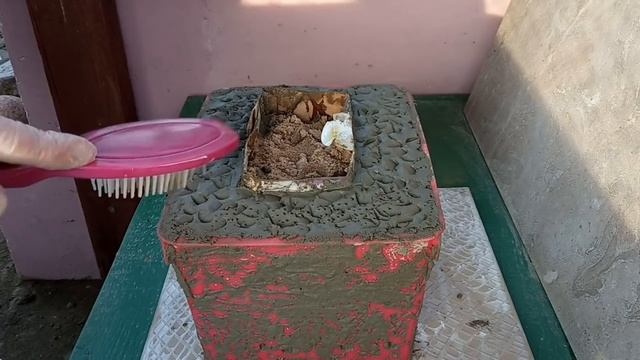 Как Сделать из Цемента Кирпичики для Садового Бордюра Своими Руками / artesanias hechas de cemento смотреть онлайн