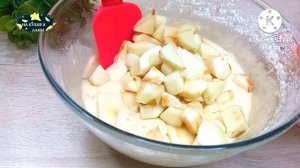 Шарлотка с Яблоками