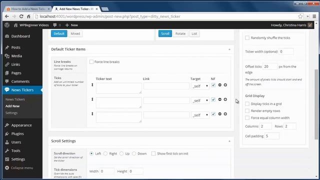 How to Add a News Ticker in WordPress смотреть онлайн