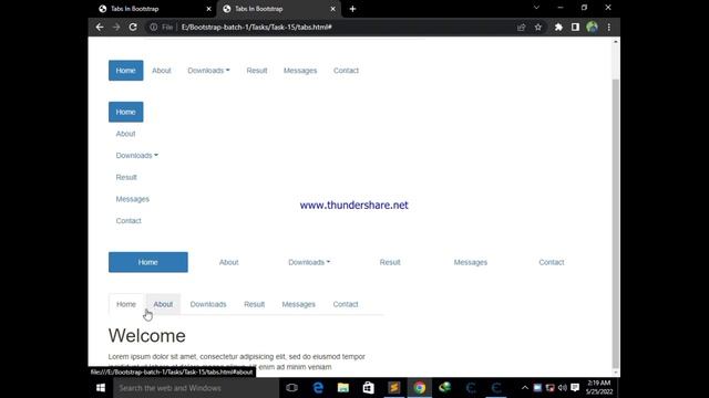 | Drop-down Navbar Types In Bootstrap | | For Web Designer | смотреть онлайн
