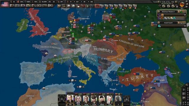 HOI4: Kaiserreich - Pacific States of America #12 - смотреть онлайн