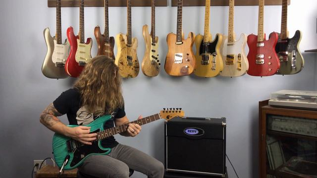 E.B. Rooster #24 Azure Lagoon Guitar Demo смотреть онлайн
