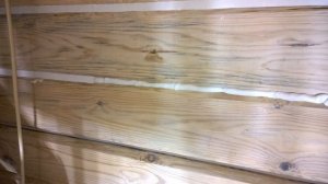 Герметизация сруба герметиком