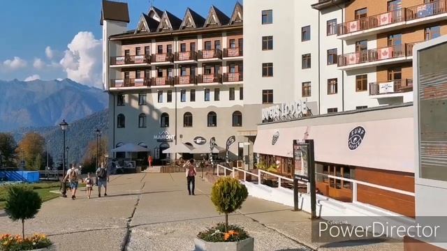 Олимпийская деревня на Розе Хутор. Родельбан. Прогулка по окрестностям. Осень в горах. Часть 4 смотреть онлайн