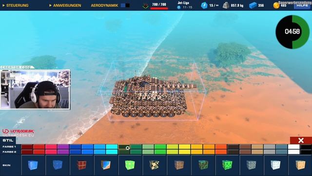 NOOB VS PRO VS HACKER PANZER bauen in Trailmakers! смотреть онлайн