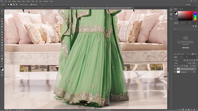 How to Remove Photo Background with Polygon Lasso Tool in Photoshop смотреть онлайн