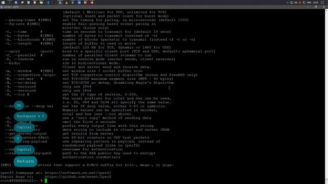 iperf | Измерить Bandwidth | скорость между двумя точками сети | FreeBSD 12.2 смотреть онлайн