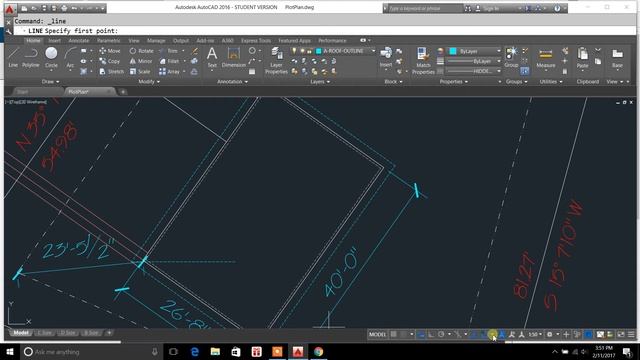 drawing lines perpendicular autocad - drawing lines perpendicular to an object смотреть онлайн