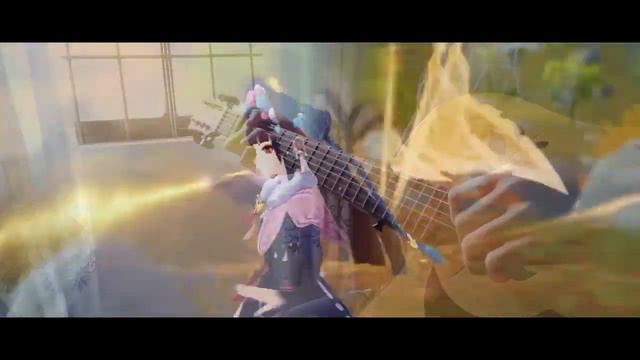 Genshin Impact - Lantern Rite - Fleeting Colors in Flights } - Yun jin ost - guitar cover смотреть онлайн