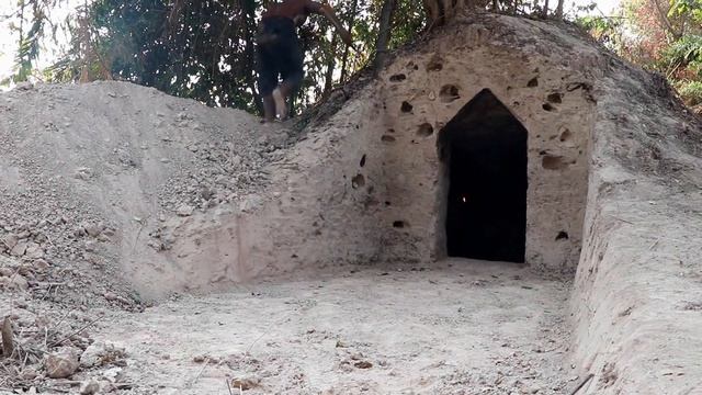 90 Day Of Build the most Secret Underground Slide House, fish pond And Underground Swimming Pool смотреть онлайн