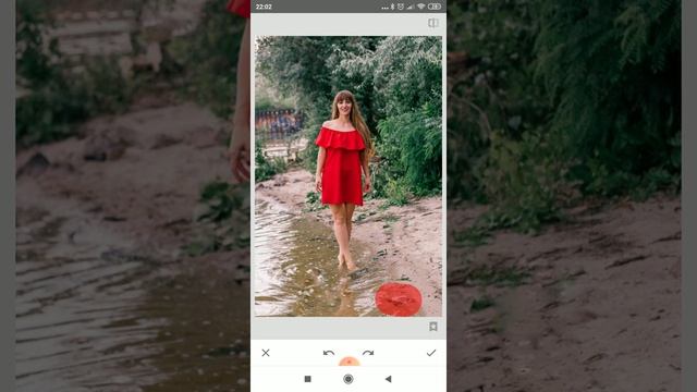 Как удалить мусор на фото в приложении Snapseed смотреть онлайн