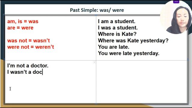 Past Simple. Was/were. Қазақша смотреть онлайн