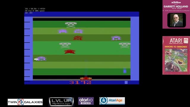 Atari 2600 EMU -Demons To Diamonds - Game 1 B/X - 6,751 смотреть онлайн
