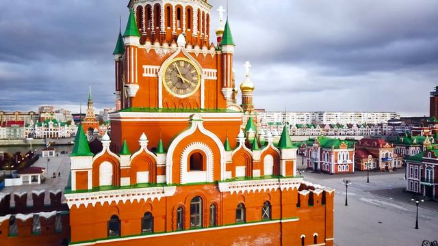 Йошкар-Ола. аэросъемка смотреть онлайн