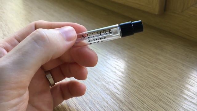 Chanel - Allure Homme Sport. Обзор пробника.