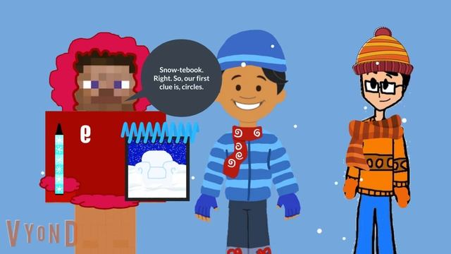 Blue’s Clues with Doodlebops and you drawing 3 clues How to draw circles смотреть онлайн