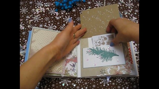 Новогодний миниальбом " Сказка" 15*15см смотреть онлайн