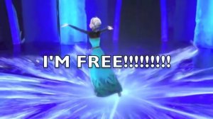 DISNEY "FROZEN"!!! Elsa's "LET IT GO" Karaoke!!!