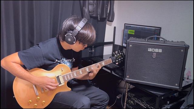 BOSSのKATANA-50 Mk II買ったのでIN FLAMES - State Of Slow Decay ちょっと弾いてみた смотреть онлайн