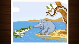 СЛОНЁНОК. Сказка Киплинга