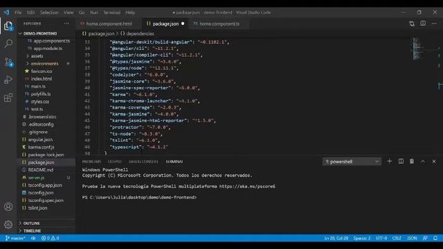 Deploy en Heroku Spring Boot + Angular 2. Angular frontend смотреть онлайн