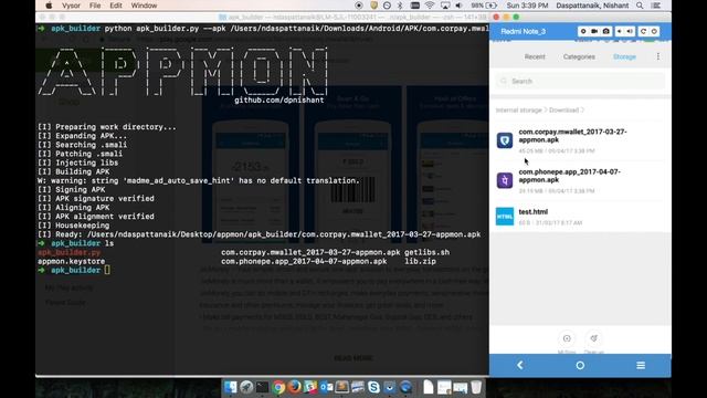 AppMon APK Builder Demo - Non-rooted Android Device Support смотреть онлайн