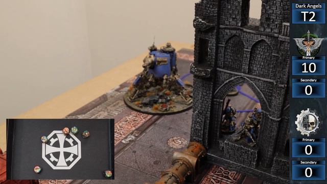 Dark Angels VS Adeptus Mechanicus - Battle Report 40K 10th Edition смотреть онлайн