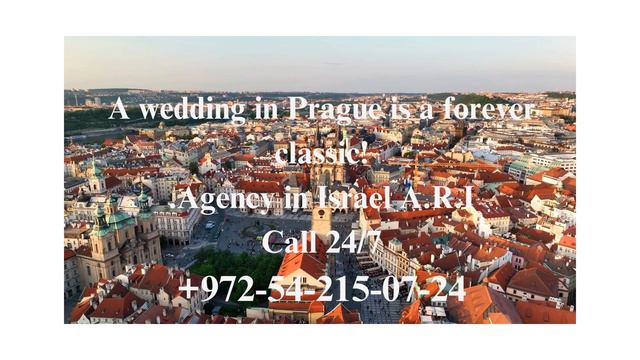 A wedding in Prague is always a classic! +972-54-215-07-24 смотреть онлайн