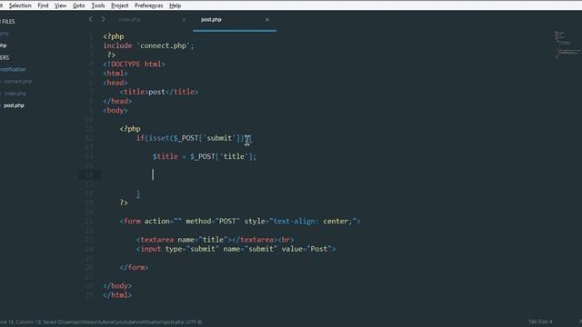 PHP notification system Part-1 смотреть онлайн