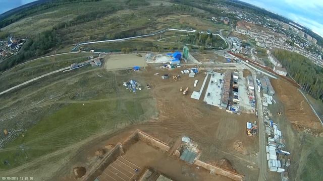 ЖК Митино О2 полёт над комплексом 10 10 2015 mitino2.com смотреть онлайн