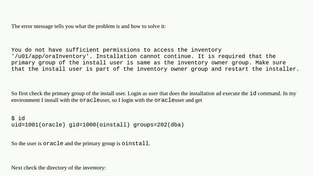 Why I got error You do not have sufficient permissions to access the inventory? смотреть онлайн