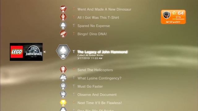 Road To The Lego Jurassic World (PS3) Platinum Trophy (plat #364) смотреть онлайн