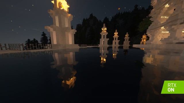 Minecraft с RTX СТАЛ РЕАЛИСТИЧНЫМ / Gameplay, Тест,Сравнение RTX ON vs RTX OFF смотреть онлайн