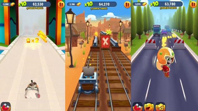 Talking Tom Gold Run Mummy Tom Vs King Tom Vs Football Tom Android Pad Gameplay смотреть онлайн