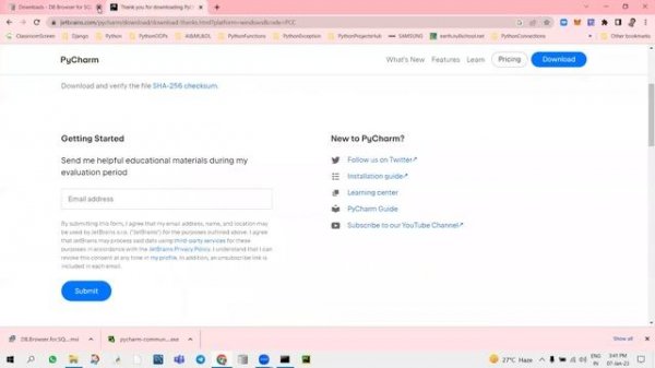 How to Create Django Python Project and Import inside the Pycharm Community Edition?