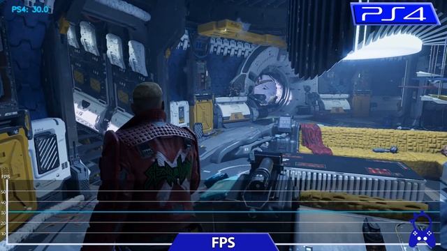 Guardians Of The Galaxy | PS4 - PS4 Pro - PS5 | Graphics Comparison & FPS