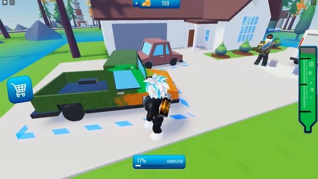 КУПИЛ ЗА РОБУКСЫ ПИСТОЛЕТ И ПОКРАСИЛ ВСЮ ЗЕМЛЮ В РАЗНЫЕ ЦВЕТА! ROBLOX Painting Simulator смотреть онлайн