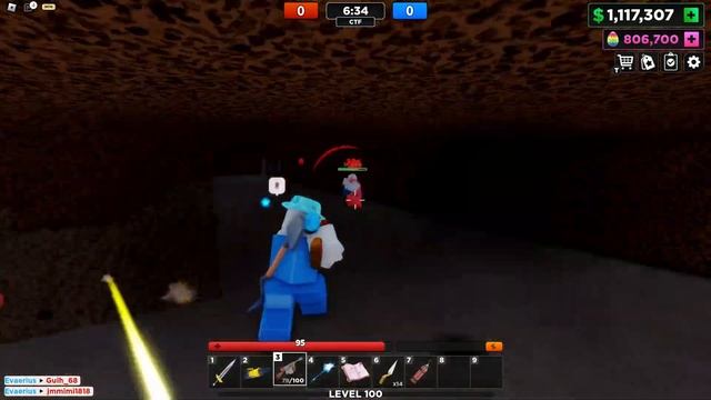 Reaching LEVEL 100 in Roblox FLAG WARS смотреть онлайн