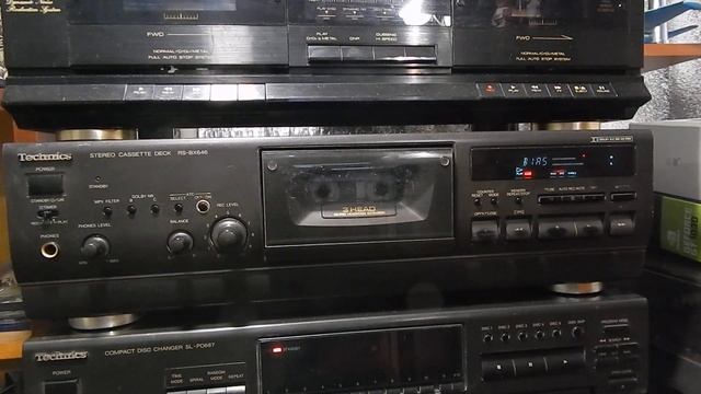 кассетная декаTechnics RS BX646#дилетантский обзор# HI-FI#винтажная аудиотехника#cassette deck смотреть онлайн