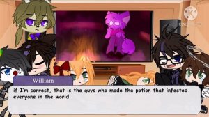 Afton family (plus ennard,nightmare,& fredbear) react to piggy memes and 2 random ||part 1||