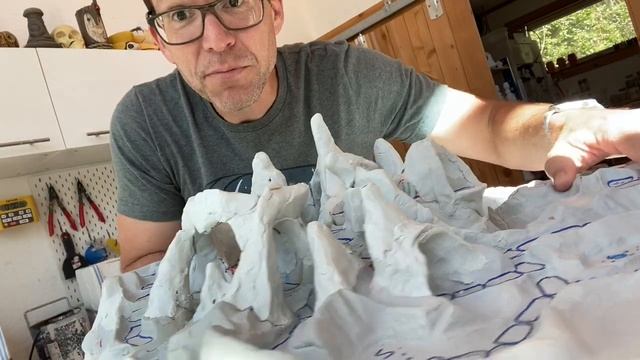 Fireball Island pt2 - sculpting terrain with smooth-on Freeform Air - Game Relics смотреть онлайн