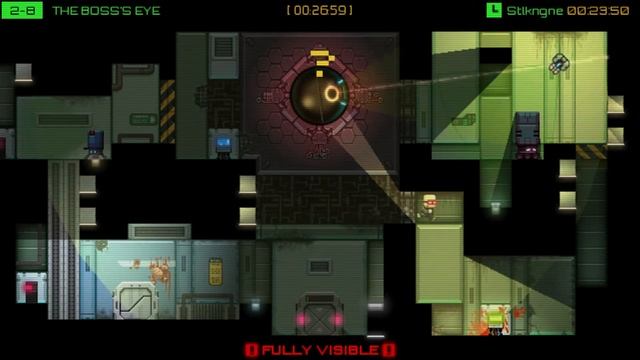 Stealth Bastard Deluxe - PC Walkthrough #016 (HD) - Technical Damage (The Boss's Eye) смотреть онлайн