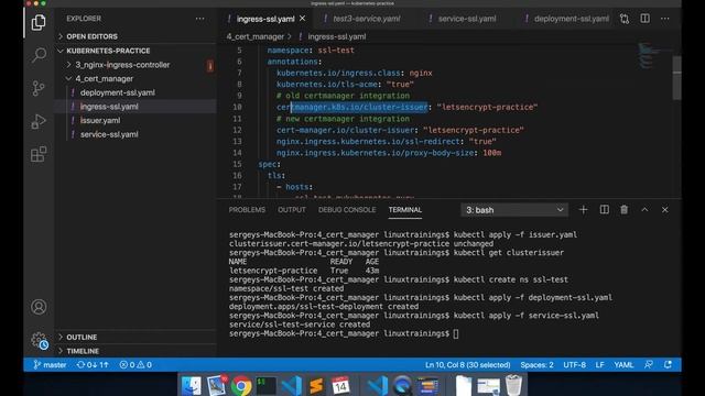 4-kubernetes. Сert-manager. Letsecrypt. Issuer. Кубернетес на русском ( Практический курс по k8s) смотреть онлайн